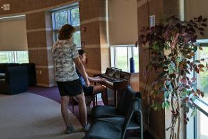 Students in the Cave Image