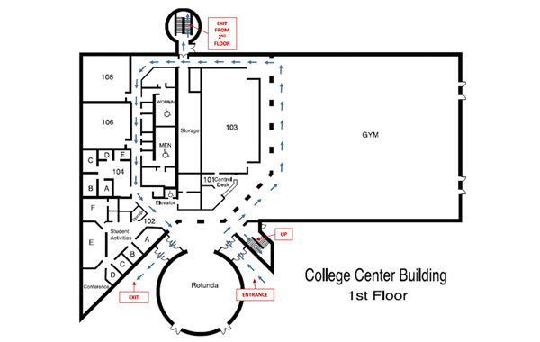 College_Center_Building_1st_floor